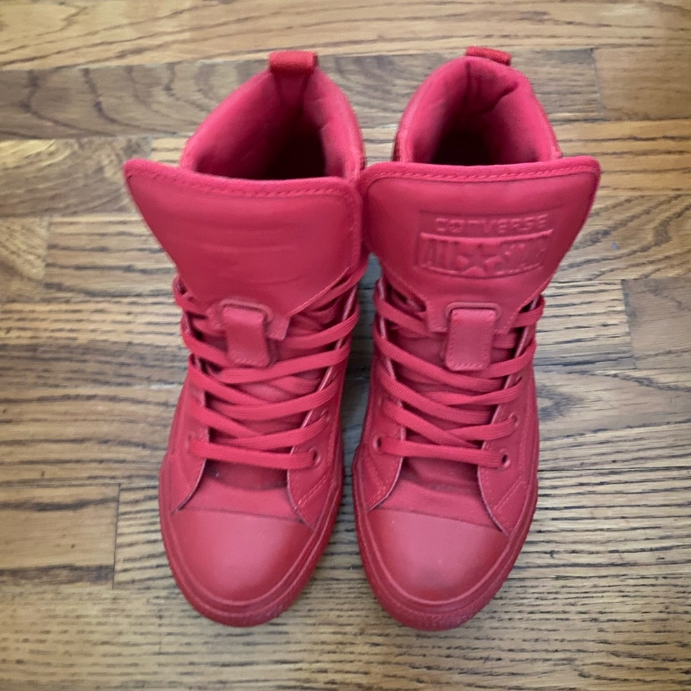 Red Converse All Stars